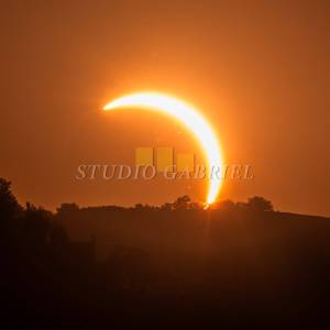 203 - Coucher d'éclipse